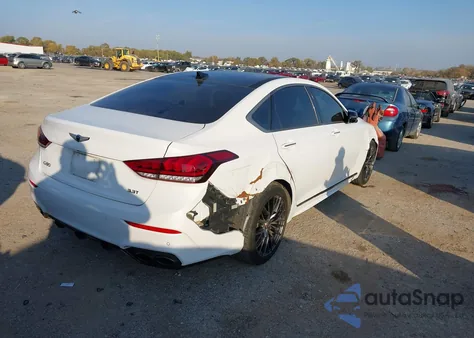 2019 Genesis G80 3.3T Sport from USA, damaged, VIN KMTFN4JBXKU326744